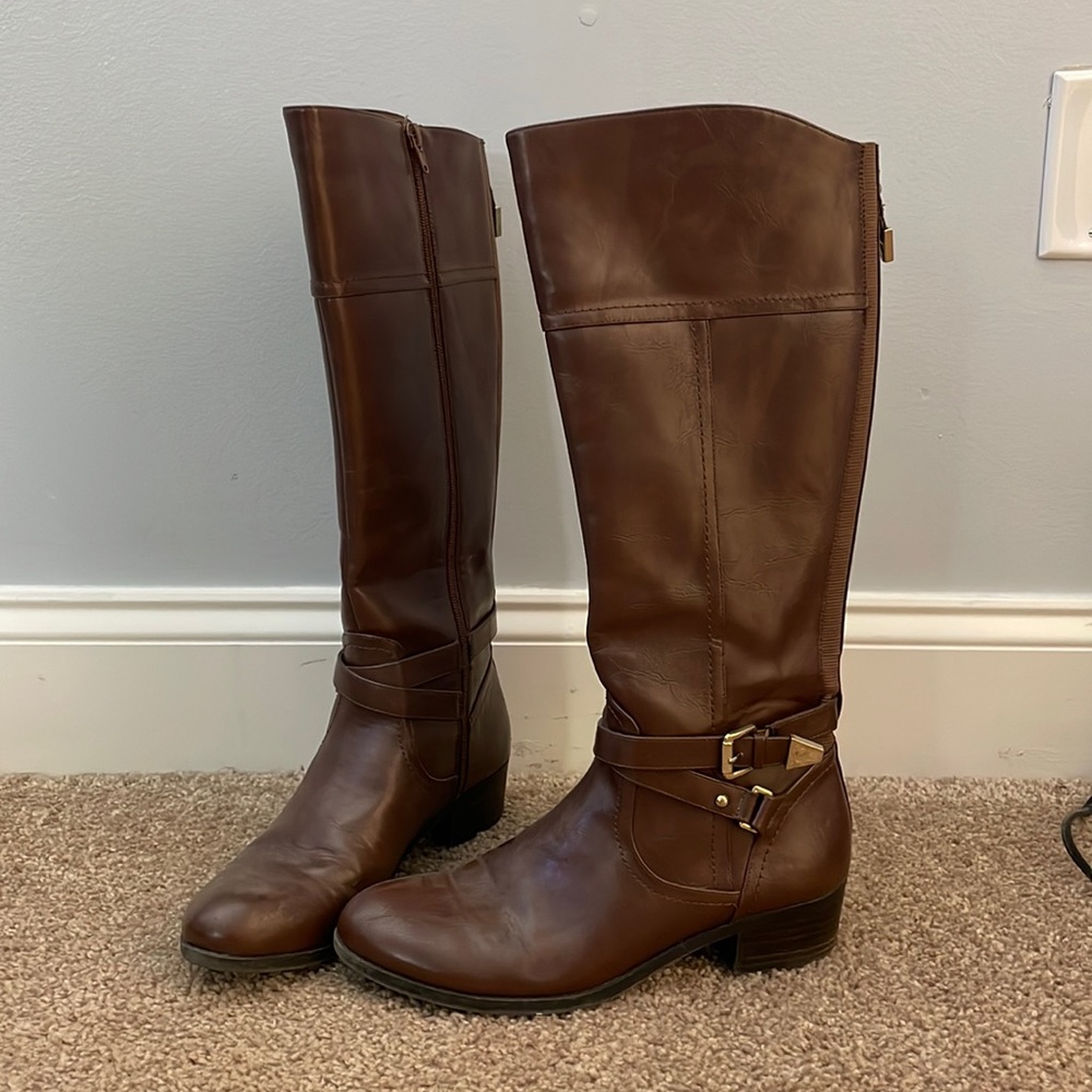 Brown Knee High Boots